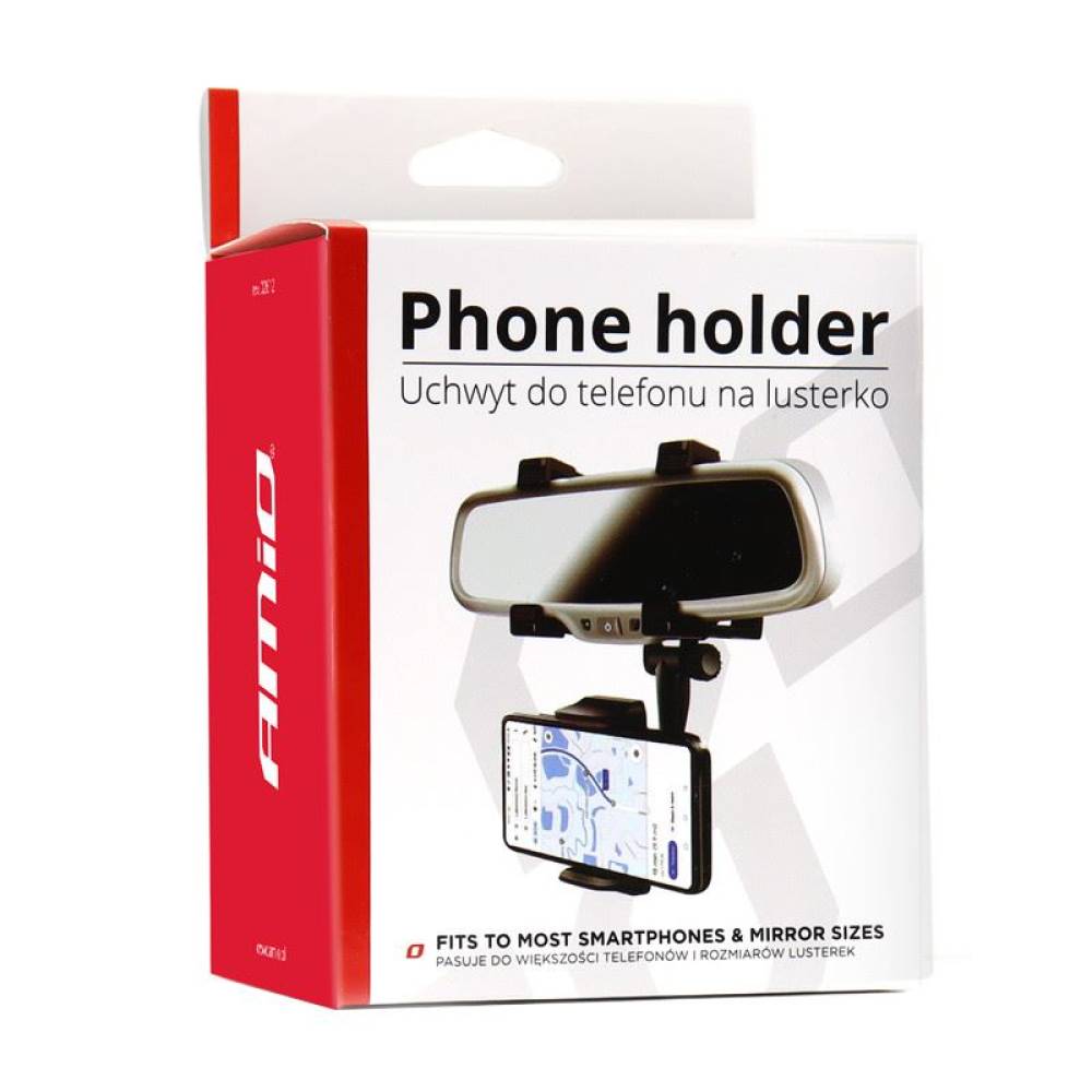 Suport telefon cu prindere la oglinda, 02612 Amio