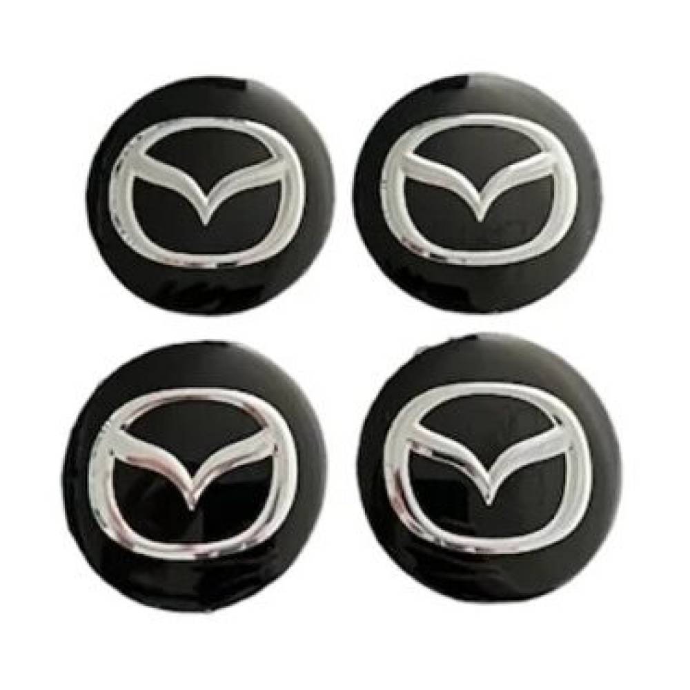 Set ornament capace roti rasina, adeziv, Mazda set 4 bucati, fi55 ZP024 Automax Set ornament capace roti rasina, adeziv, Mazda set 4 bucati, fi55 ZP024 Automax