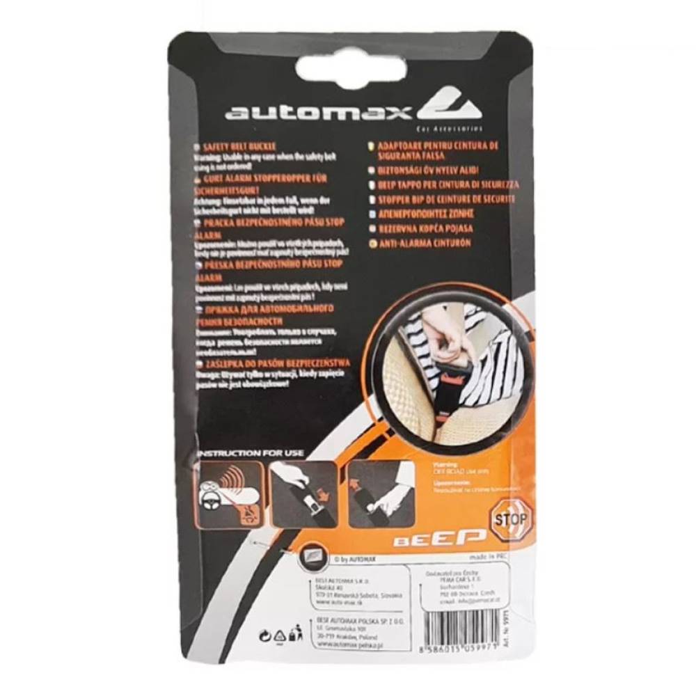 Centura siguranta falsa cu fanta 9971 Automax