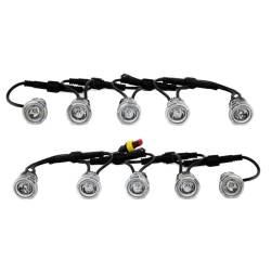 Set 10 bucati Proiector zi DRL Eyes, fi23, 12/24V, 502mini, 01521 Amio