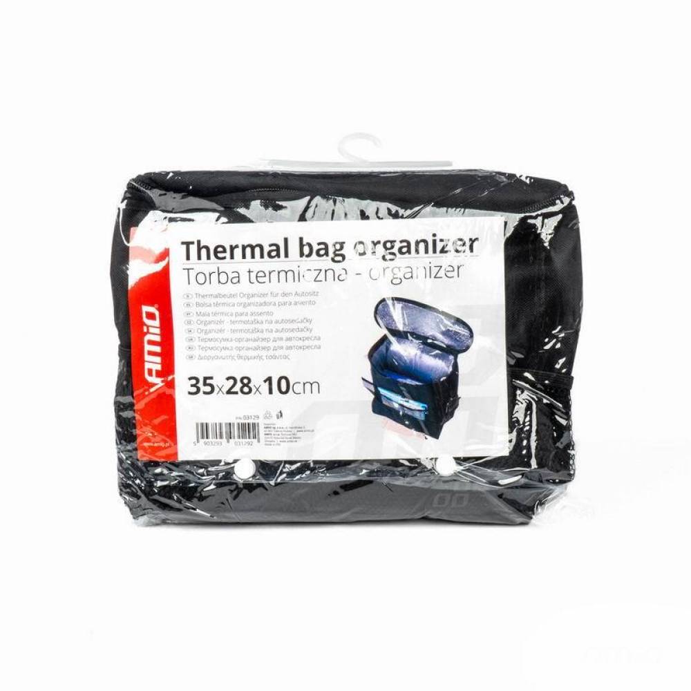 Organizator spate scaun cu compartiment termoizolant, 03129 Amio Organizator spate scaun cu compartiment termoizolant, 03129 Amio