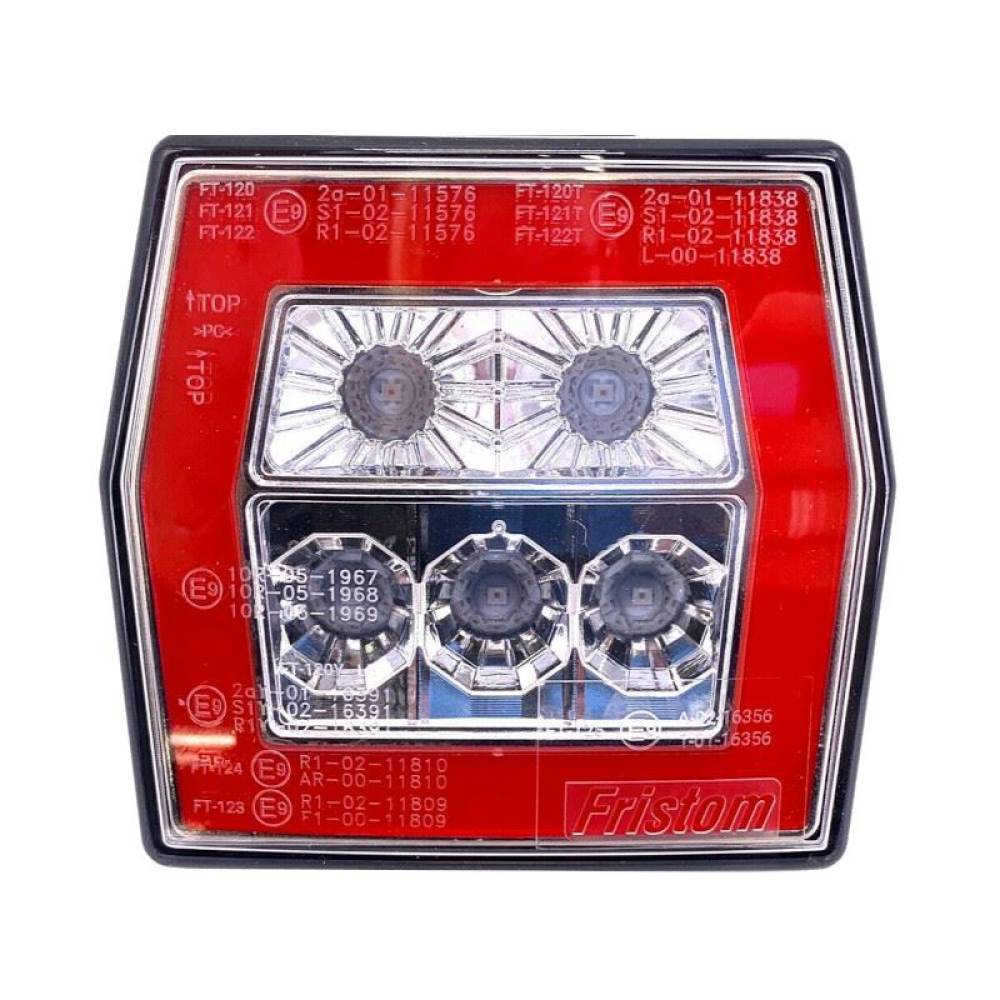 Lampa spate 99,6x93, 3 functii, LED Neon, FT-120 Bajonet 5 pini LED Fristom