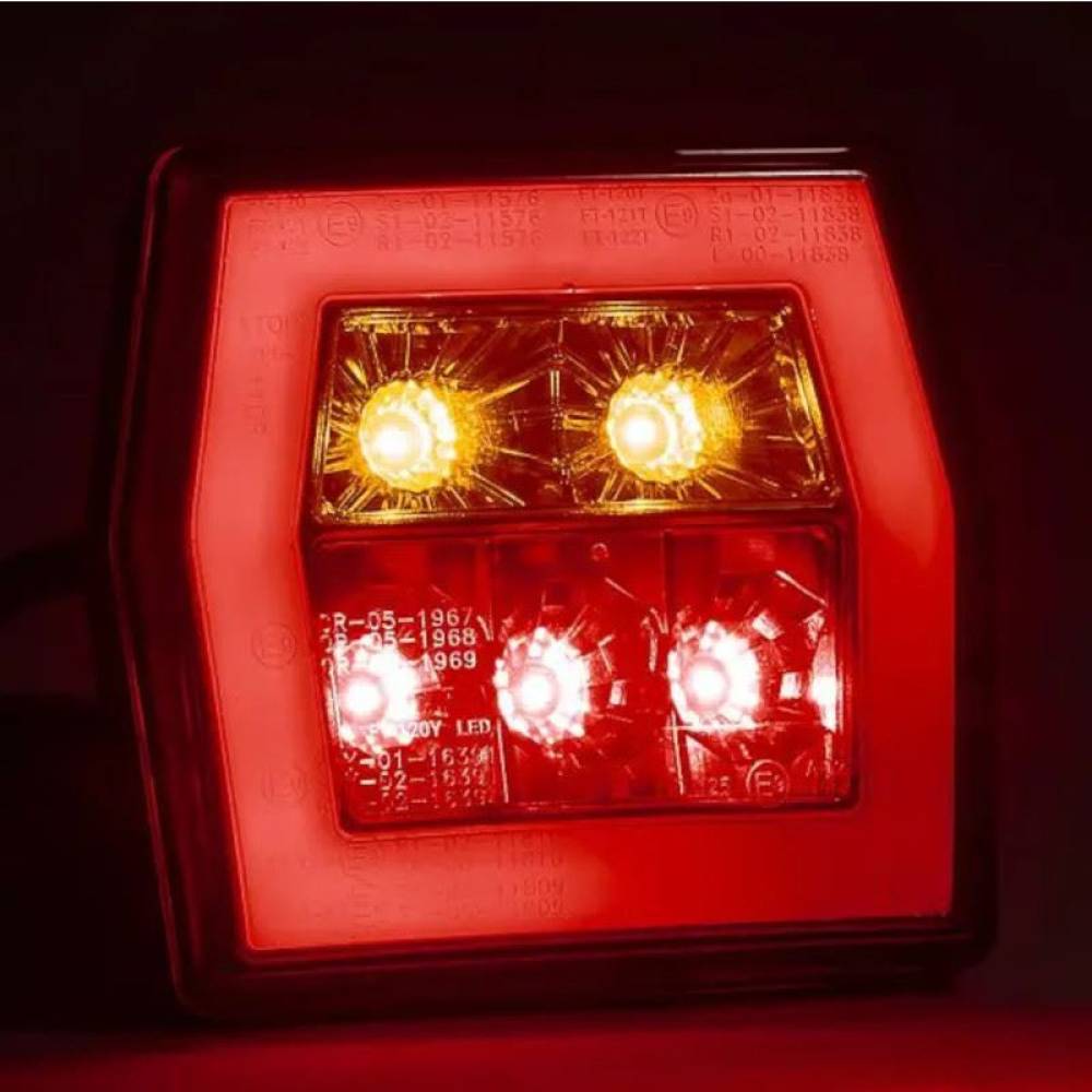 Lampa spate 99,6x93, 3 functii, LED Neon, FT-121 Fristom Lampa spate 99,6x93, 3 functii, LED Neon, FT-121 Fristom