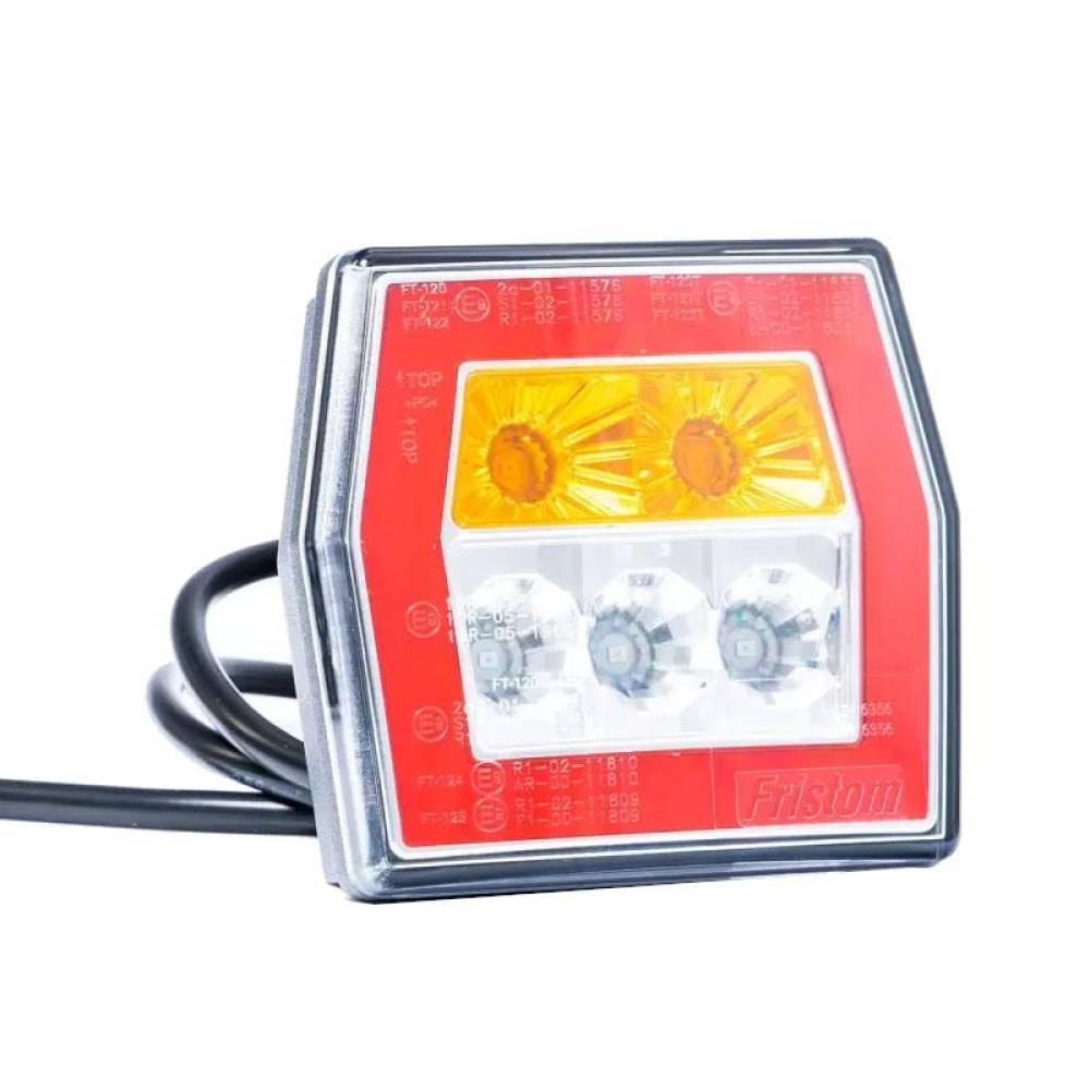 Lampa spate 99,6x93, 3 functii, LED Neon, FT-121 Fristom Lampa spate 99,6x93, 3 functii, LED Neon, FT-121 Fristom