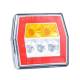 Lampa spate 99,6x93, 3 functii, LED Neon, FT-121 Fristom Lampa spate 99,6x93, 3 functii, LED Neon, FT-121 Fristom