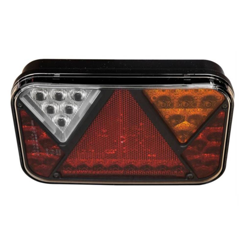 Lampa spate 200x130, LED, 6 functii, numar si mers inapoi, cu mufa, FT-270 P TB COF Bajonet 5 pini Fristom