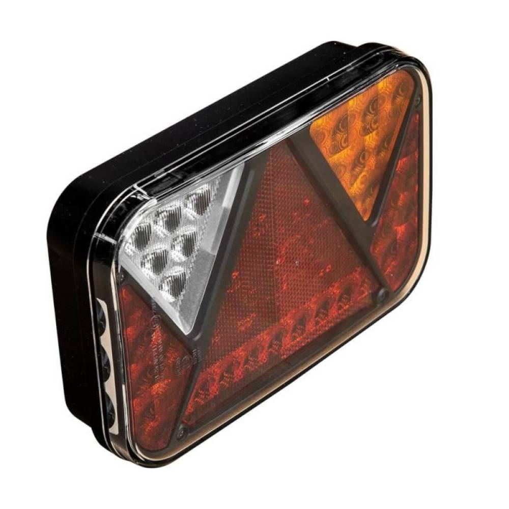 Lampa spate 200x130, LED, 6 functii, numar si mers inapoi, cu mufa, FT-270 P TB COF Bajonet 5 pini Fristom