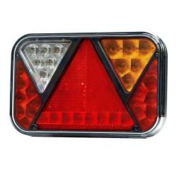 Lampa spate 200x130, LED, 6 functii, numar si mers inapoi, cu mufa, FT-270 P TB COF Bajonet 5 pini Fristom
