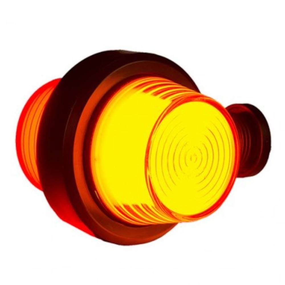 Lampa gabarit cu brat 107mm, LED NEON, galben-rosu LD 2627 Horpol