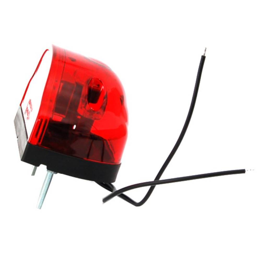 Lampa numar cu LED, tip cocoasa, rosie 101x58, W72 409 Was