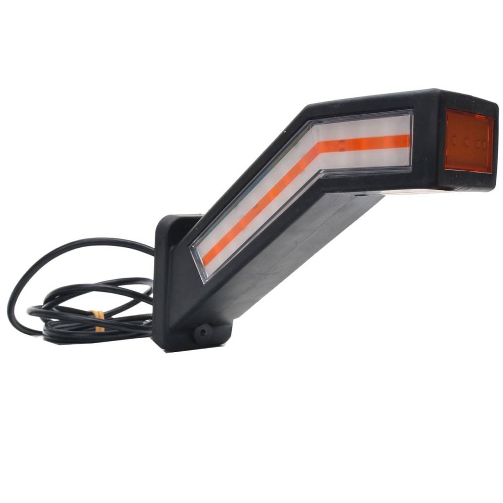 Lampa gabarit cu brat 185mm, cotit la 45°, multifunctionala 5 functii, stanga, LED, W168.9 1440L Was Lampa gabarit cu brat 185mm, cotit la 45°, multifunctionala 5 functii, stanga, LED, W168.9 1440L Was