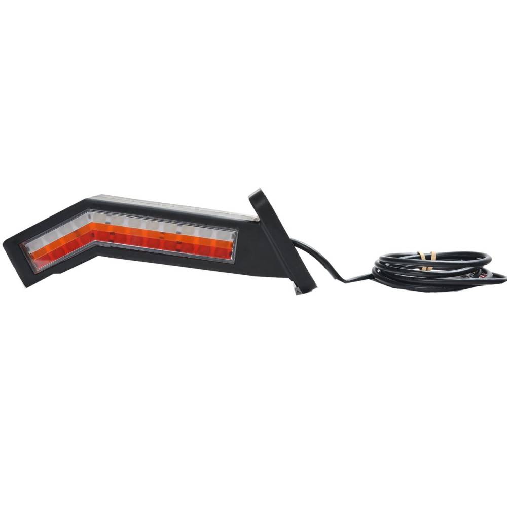 Lampa gabarit cu brat 185mm, cotit la 45°, multifunctionala 5 functii, stanga, LED, W168.9 1440L Was Lampa gabarit cu brat 185mm, cotit la 45°, multifunctionala 5 functii, stanga, LED, W168.9 1440L Was