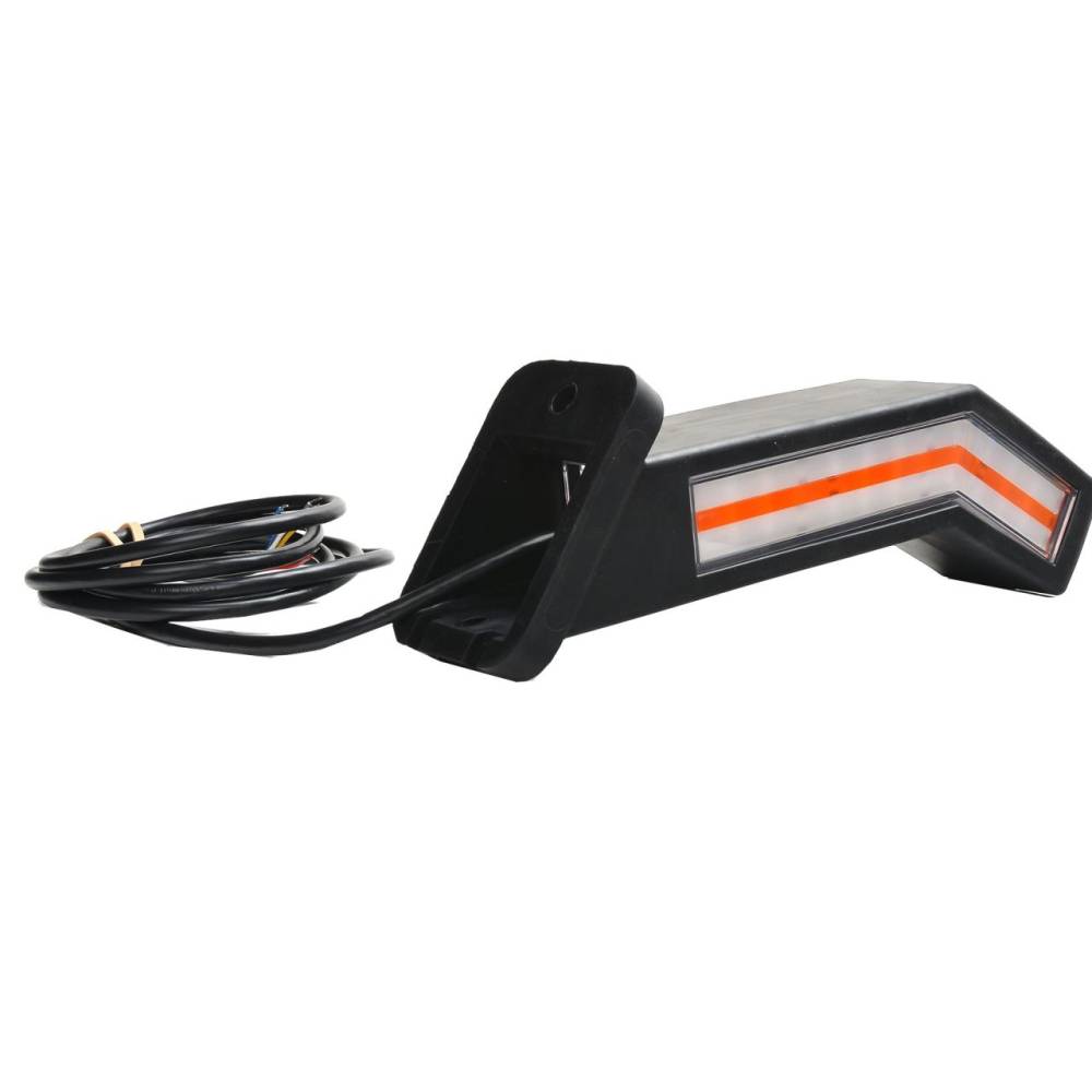 Lampa gabarit cu brat 185mm, cotit la 45°, multifunctionala 5 functii, stanga, LED, W168.9 1440L Was Lampa gabarit cu brat 185mm, cotit la 45°, multifunctionala 5 functii, stanga, LED, W168.9 1440L Was