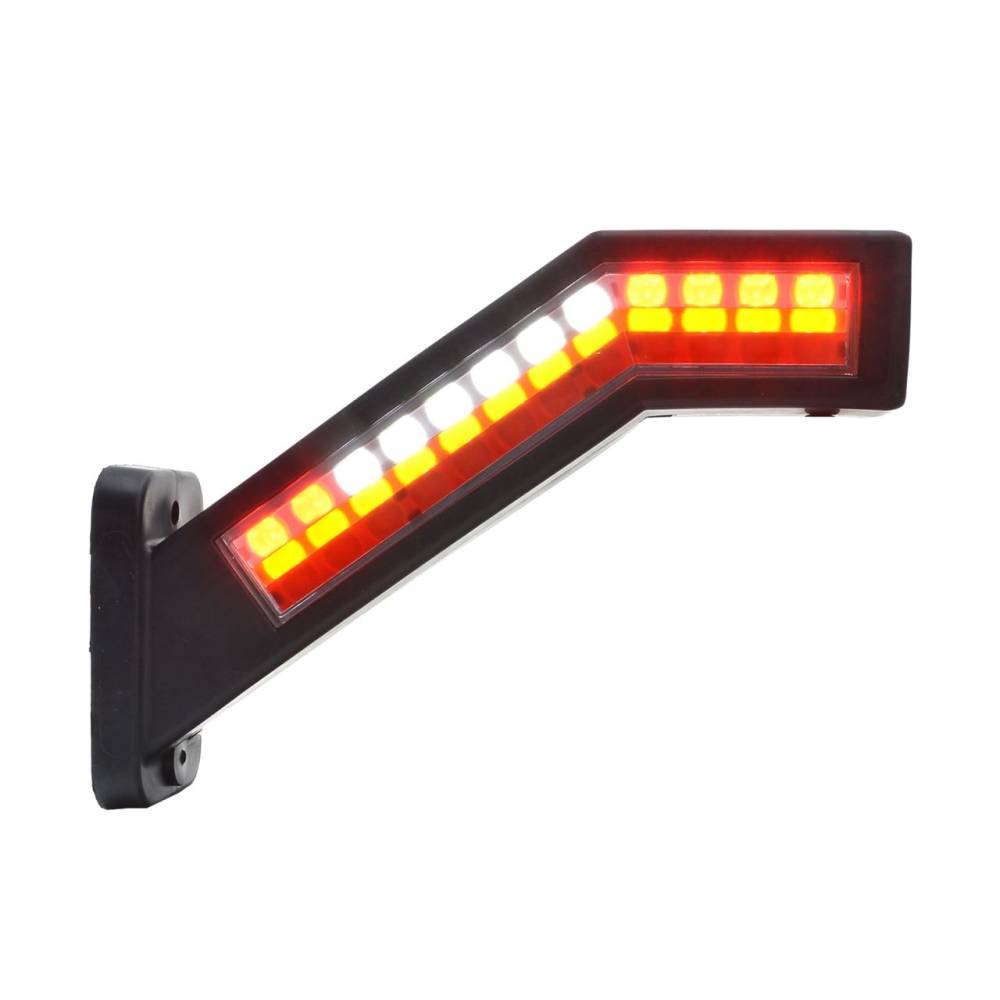 Lampa gabarit cu brat 185mm, multifunctionala, dreapta,  W168.9 1440P Was