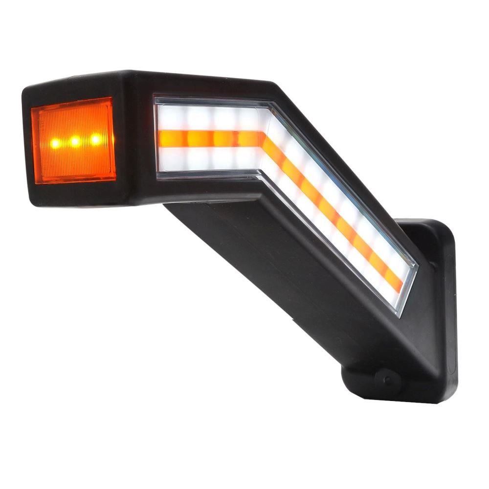 Lampa gabarit cu brat 185mm, multifunctionala, dreapta,  W168.9 1440P Was