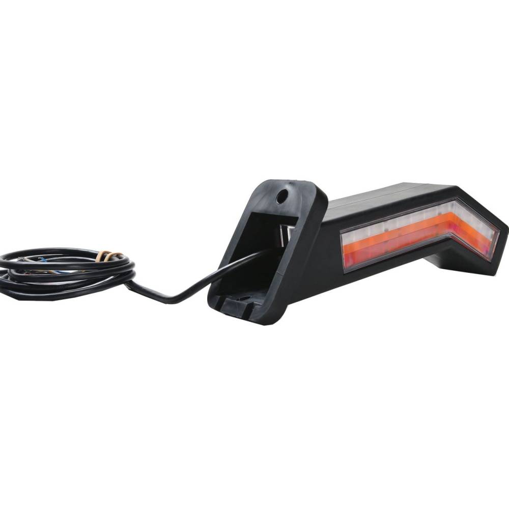 Lampa gabarit cu brat 185mm, cotit la 45°, multifunctionala 6 functii cu semnalizare dinamica, dreapta, W168.9DD 1441DD P Was