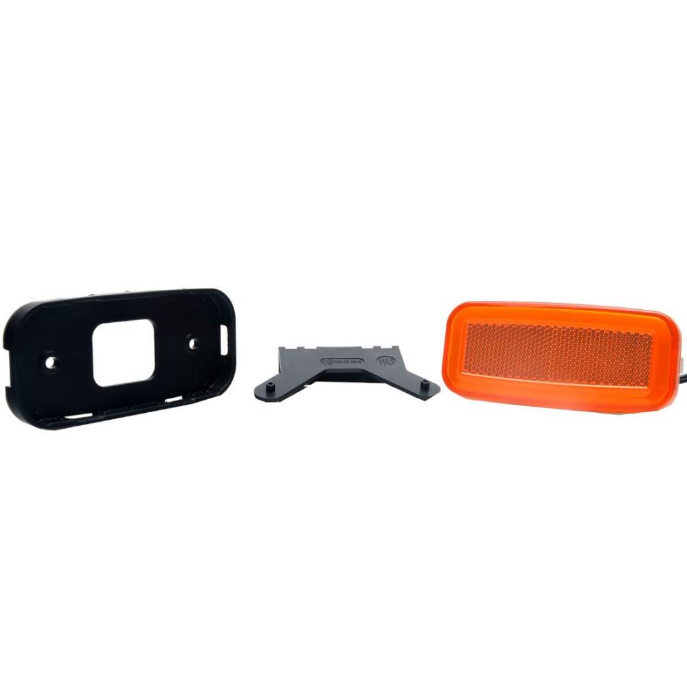 Lampa gabarit 117x56, LED, galbena, cu suport W199 1402 Was 