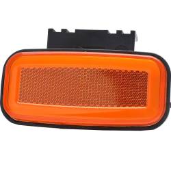 Lampa gabarit 117x56, LED, galbena, cu suport W199 1402 Was 
