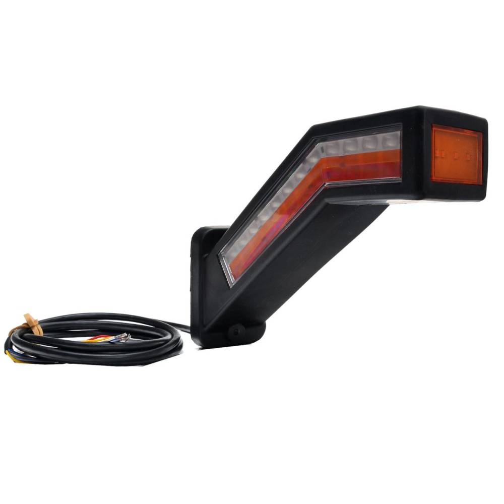 Lampa gabarit cu brat 185mm, cotit la 45° multifunctionala 6 functii, dreapta, LED, W168.9 1442 P Was