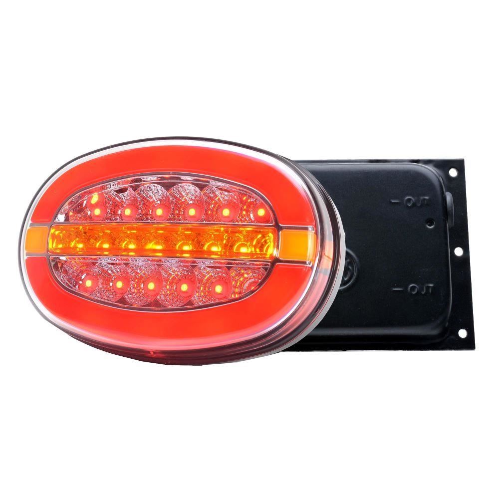 Lampa spate 136x91, LED Neon, cu suport, modul eroare W205 1427 L/P O24 Was