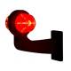 Lampa gabarit brat 192mm, cotit la 90°, LED, Old School, stanga LD 2620 Horpol