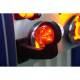 Lampa gabarit brat 192mm, cotit la 90°, LED, Old School, stanga LD 2620 Horpol