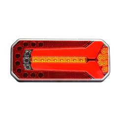 Lampa spate 236x104, 4 functii, cu numar jos, cu mufa 7 pini, dreapta, W150 1110 P Was7 Lampa spate 236x104, 4 functii, cu numar jos, cu mufa 7 pini, dreapta, W150 1110 P Was7