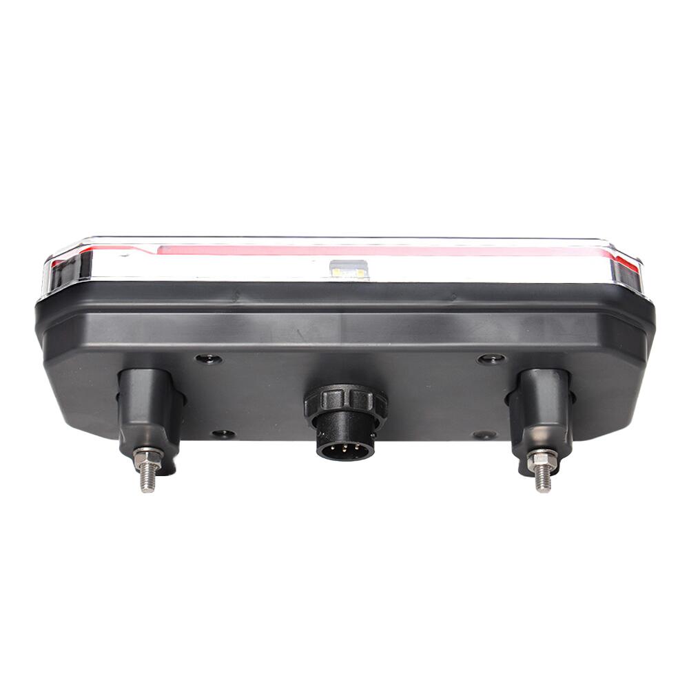 Lampa spate 236x104, 4 functii, cu numar jos, cu mufa 7 pini, dreapta, W150 1110 P Was7