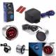 Buton pornire cu LED, kit cablaj cu modul, 12V ES02