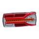 Lampa stop 305x132, 7 functii, ceata, mers inapoi, numar si semnalizare dinamica, stanga, incolor, cu cablaj, Carmen LZD 2300 Horpol Lampa stop 305x132, 7 functii, ceata, mers inapoi, numar si semnalizare dinamica, stanga, incolor, cu cablaj, Carmen LZD 2300 Horpol