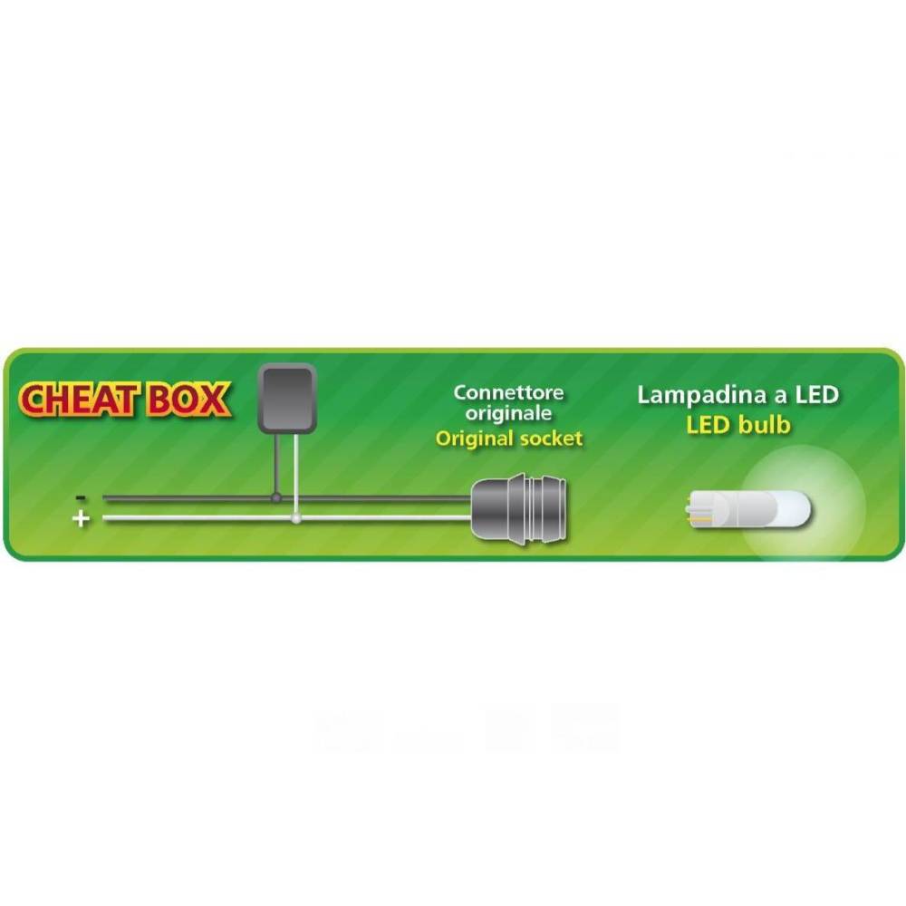 Anulator eroare bord bec ars, 12V, 5W, pentru becuri cu LED, cu fire si cleme rapide CBX001