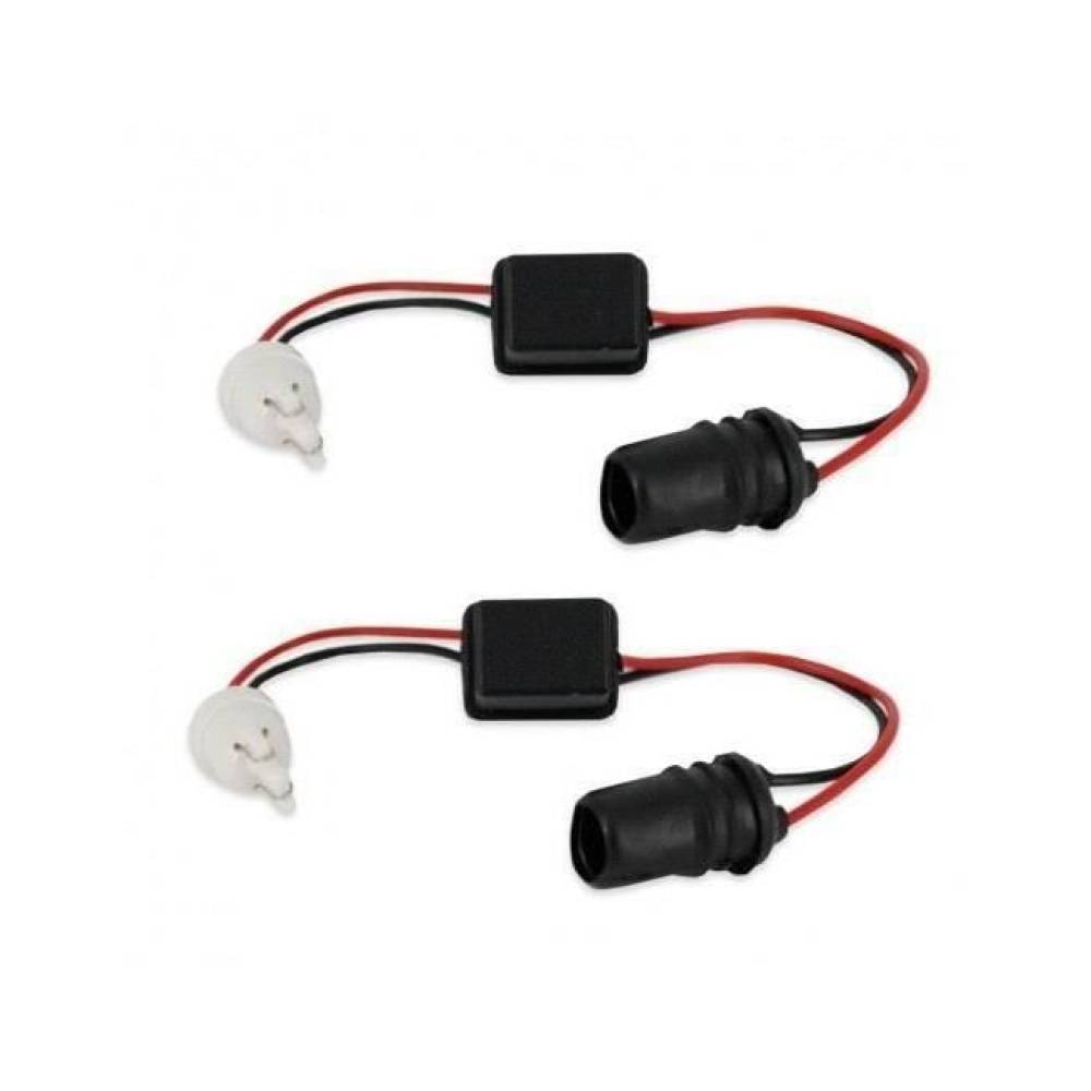 Anulator eroare LED-uri cu mufa T10, rezistenta 12V 5W, CBX002 Carguard