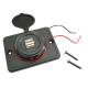 Priza cu 2 USB, cu LED rosu KASTOR Carco 42793