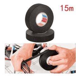 Banda izolatoare textila, panzata, pentru matisare, 25mmx25m 51618 TESA