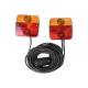 Kit lampi remorca 100x90, cablu 7.5m, cu magnet TT.12003A