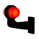 Lampa gabarit cu brat 192mm, cu cot, galben cu rosu, LED tip NEON, stanga, LD 2625 Horpol