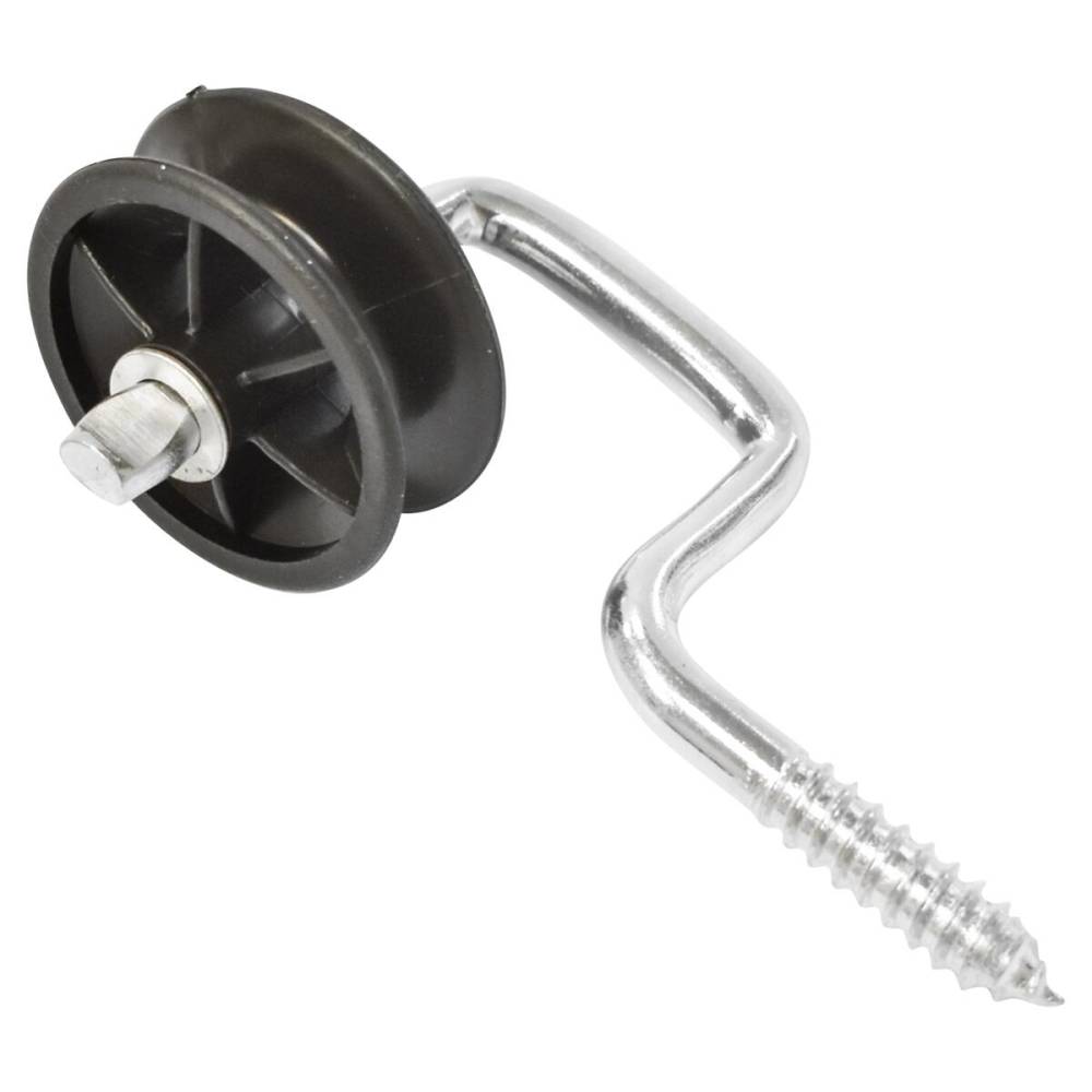 Izolator negru cu fanta, fi 6,9mm BK87644