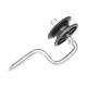 Izolator negru cu fanta, fi 6,9mm BK87644