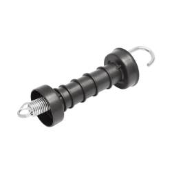 Maner poarta negru cu arc mare si carlig gard electric BK87670 Maner poarta negru cu arc mare si carlig gard electric BK87670