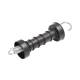 Maner poarta negru cu arc mare si carlig gard electric BK87670 Maner poarta negru cu arc mare si carlig gard electric BK87670