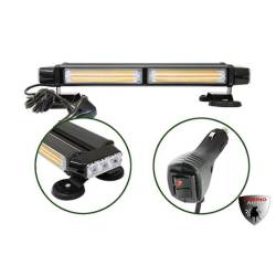 Girofar rampa transversal 37cm, cu magnet, 12V Black 813-2C4S Girofar rampa transversal 37cm, cu magnet, 12V Black 813-2C4S