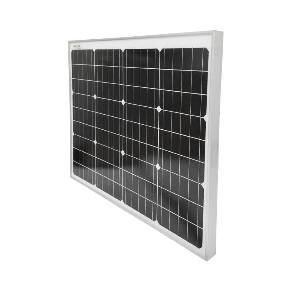 Set panou solar 50W 12-24V priza bricheta 4 becuri 5W BK87420