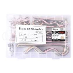 Agrafe, set splinturi in valuri 49buc by03, BK81019