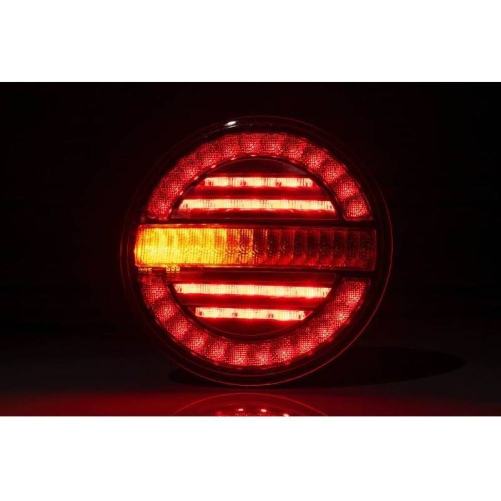 Lampa stop fi140, 3 functii, LED, semnalizare dinamica, FT-213 LED DI Fristom Lampa stop fi140, 3 functii, LED, semnalizare dinamica, FT-213 LED DI Fristom