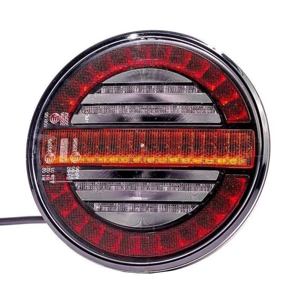 Lampa stop fi140, 3 functii, LED, semnalizare dinamica, FT-213 LED DI Fristom Lampa stop fi140, 3 functii, LED, semnalizare dinamica, FT-213 LED DI Fristom