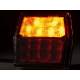 Lampa spate 99,6x93, 4 functii, iluminare numar, LED, cablu, FT-222T LED Fristom