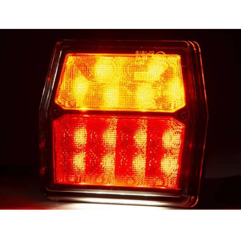 Lampa spate 99,6x93, 4 functii, iluminare numar, LED, cablu, FT-222T LED Fristom