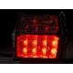 Lampa spate 99,6x93, 3 functii, LED, mufa, FT-222 LED Bajonet Fristom