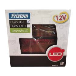 Lampa spate 99,6x93 4 functii, iluminare numar, LED, mufa, FT-222T LED Bajonet Fristom
