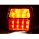 Lampa spate 99,6x93 4 functii, iluminare numar, LED, mufa, FT-222T LED Bajonet Fristom